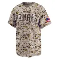 Men's No.12 Steve Finley San Diego Padres Camo Limited 2nd Alternate Jersey