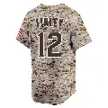 Men's No.12 Steve Finley San Diego Padres Camo Limited 2nd Alternate Jersey