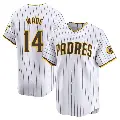 Men's No.14 Tyler Wade San Diego Padres White Limited Home Jersey