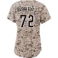 Women's No.72 Bradgley Rodriguez San Diego Padres Camo Limited 2nd Alternate Jersey