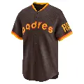 Youth No.31 Dave Winfield San Diego Padres Brown Limited Cooperstown Collection Jersey